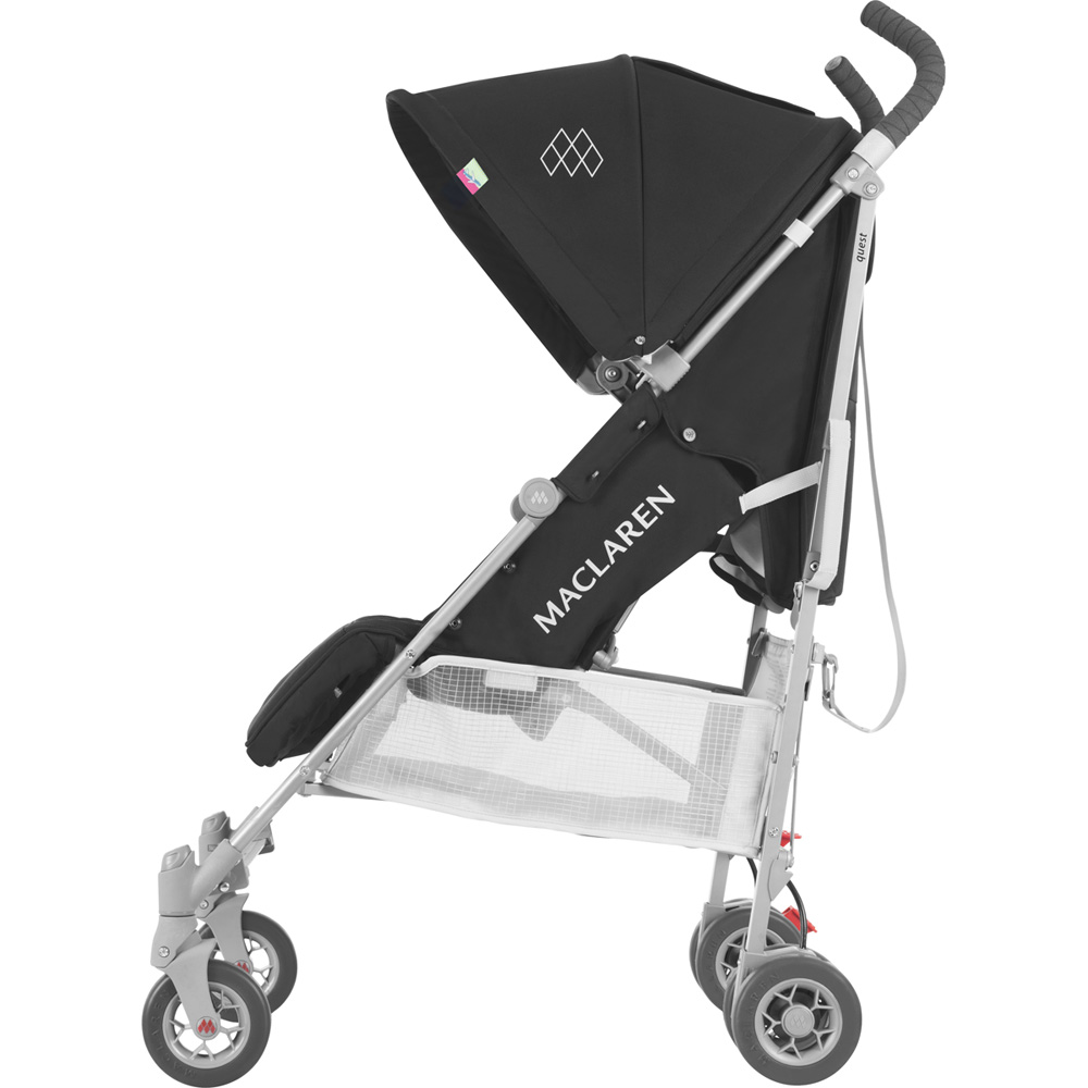Poussette canne quest black silver de Maclaren sur allobébé