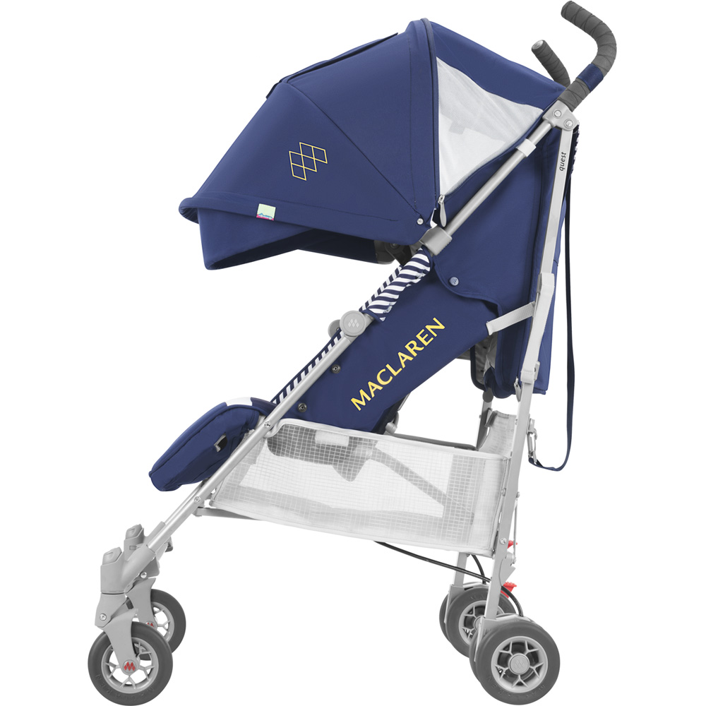Poussette canne quest regency stripe de Maclaren sur allobébé