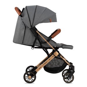 Poussette estelle gris et or Momi
