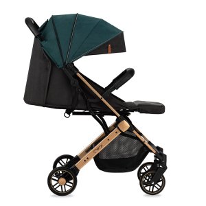 Poussette estelle vert et or Momi