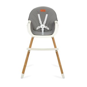 Chaise haute bébé évolutive reki gris Momi