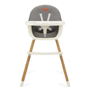 Chaise haute bébé évolutive reki gris Momi