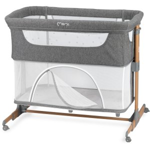Berceau cododo smart 4 en 1 gris foncé Momi