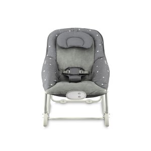 Transat balancelle 2-en-1 lapis gris foncé Momi
