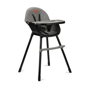 Chaise haute bébé évolutive reki noir Momi