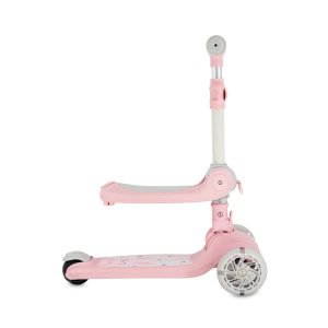 Trottinette évolutive débé rose Momi
