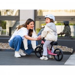 Draisienne avec roues lumineuses isoka rose Momi