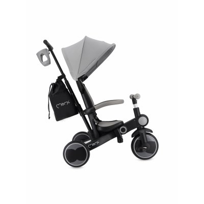 Tricycle 4 en 1 pliable solivia gris