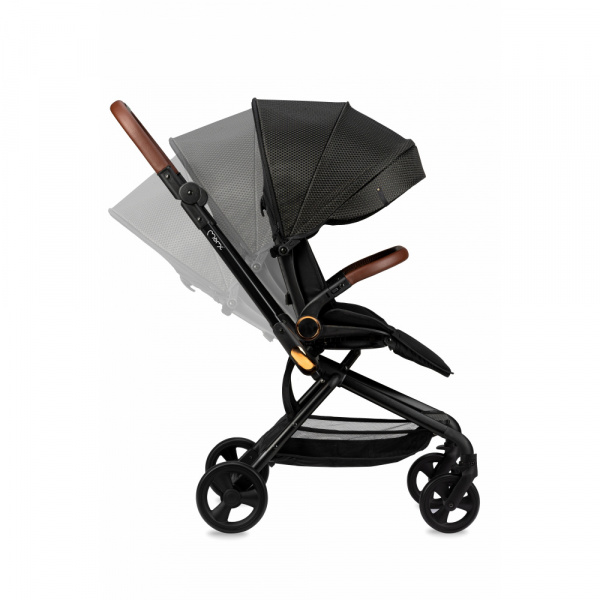 Poussette adelle noir et or Momi