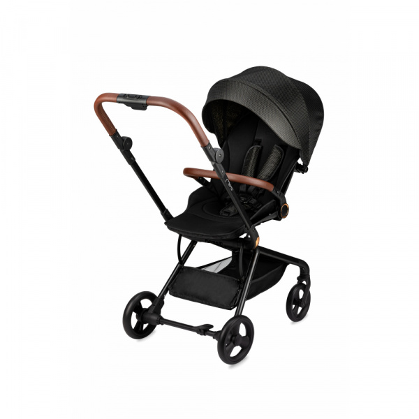 Poussette adelle noir et or Momi