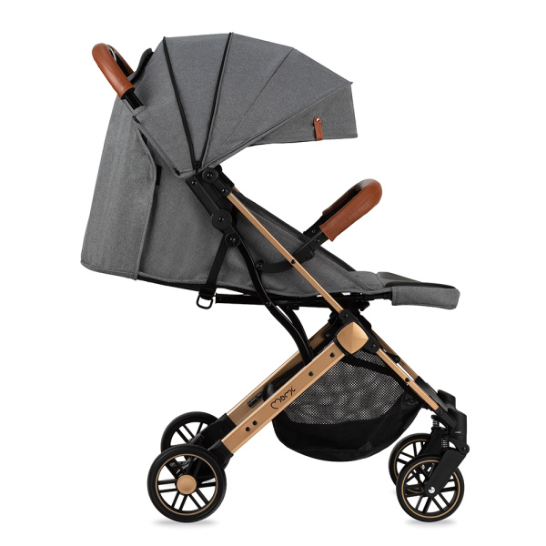 Poussette estelle gris et or Momi