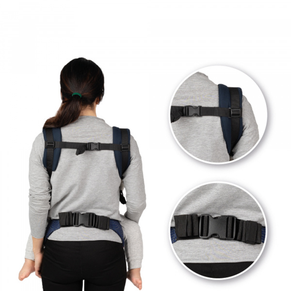 Porte-bébé - carrier black Momi