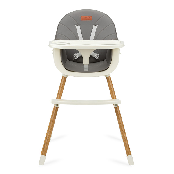 Chaise haute bébé évolutive reki gris Momi