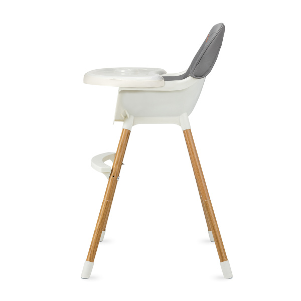 Chaise haute bébé évolutive reki gris Momi