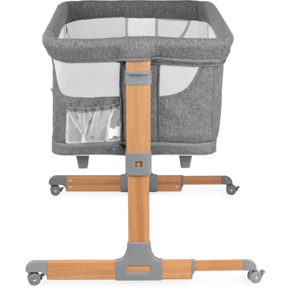Berceau cododo smart 4 en 1 gris foncé Momi