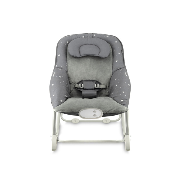 Transat balancelle 2-en-1 lapis gris foncé Momi