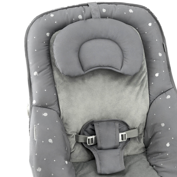 Transat balancelle 2-en-1 lapis gris foncé Momi