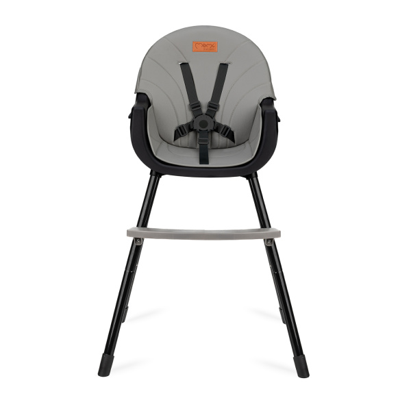 Chaise haute bébé évolutive reki noir Momi
