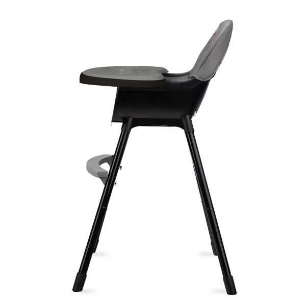 Chaise haute bébé évolutive reki noir Momi