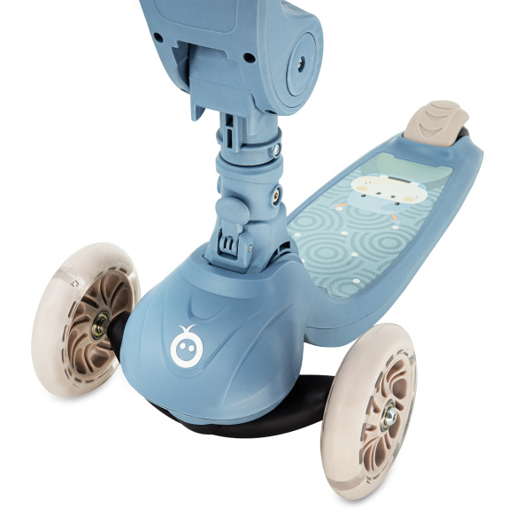 Trottinette évolutive débé bleu Momi