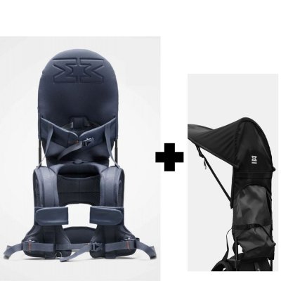 Porte bébé d'épaule g5 duskblue core+ pare soleil pour porte bébé d'épaule g5 black