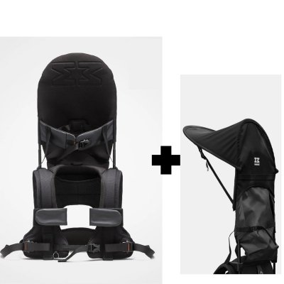 Porte bébé d'épaule g5 black core + pare soleil pour porte bébé d'épaule g5 black
