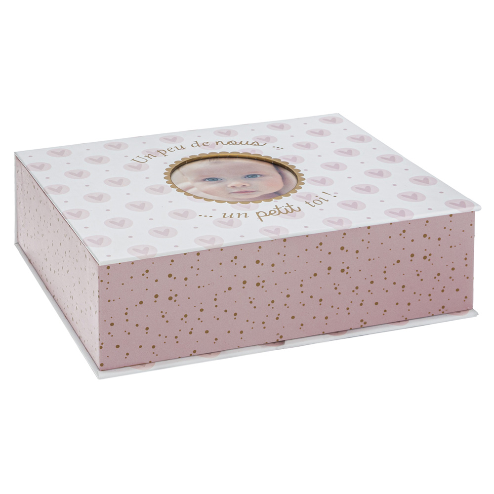Boite Photos Souvenir Rose De Atmosphera For Kids Sur Allobebe Boite Photos Souvenir Rose De Atmosphera For Kids Sur Allobebe