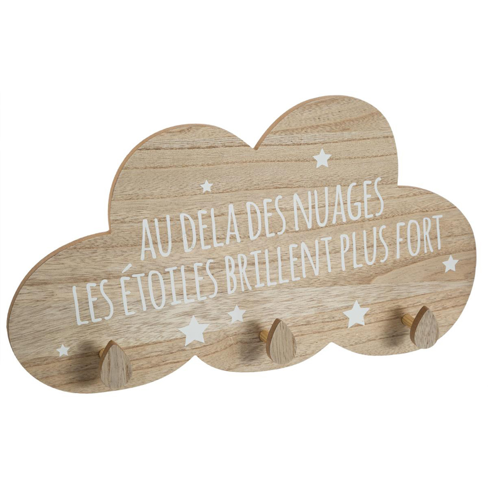 Chaise Enfant Nuage - Design Doux Et Mignon | Beige Lin | Max 50 Kg