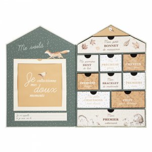 Coffret naissance 10 tiroirs forêt Atmosphera for kids