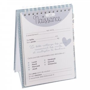 Livre de naissance 100 pages Atmosphera for kids