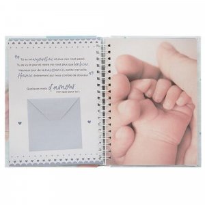Livre de naissance 100 pages - aléatoire Atmosphera for kids