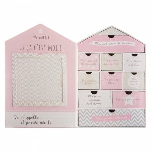 Coffret de naissance 10 tiroirs maison - modèle aléatoire Atmosphera for kids