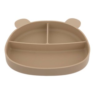 Set repas enfant 4 pièces en silicone ours Atmosphera for kids