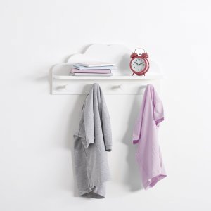 Patères enfant nuage blanc Atmosphera for kids