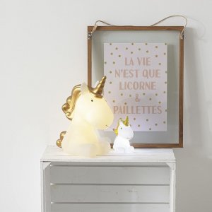 Veilleuse bébé led licorne - modèle aléatoire Atmosphera for kids