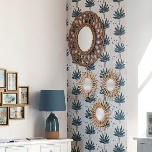 Lot de 3 miroirs en rotin soleil Atmosphera for kids