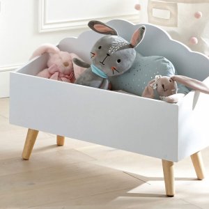 Coffre à jouet nuage blanc Atmosphera for kids