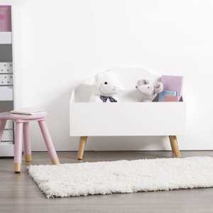 Coffre à jouet nuage blanc Atmosphera for kids