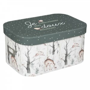 Lot de 3 boîtes de rangement forêt Atmosphera for kids
