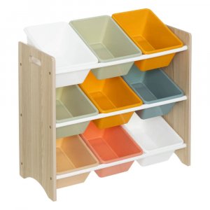 Meuble de rangement play avec 9 bacs Atmosphera for kids