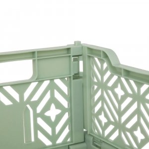 Cagette pliante arry 30 x 20 x 11,5 cm vert Atmosphera for kids