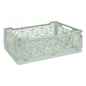 Cagette pliante arry 40 x 30 x 15 cm vert Atmosphera for kids