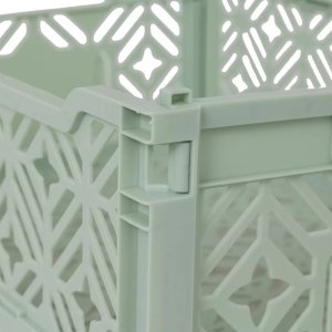 Cagette pliante arry 40 x 30 x 15 cm vert Atmosphera for kids