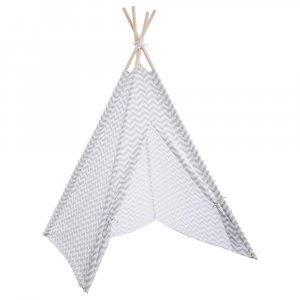 Tipi chevron gris Atmosphera for kids
