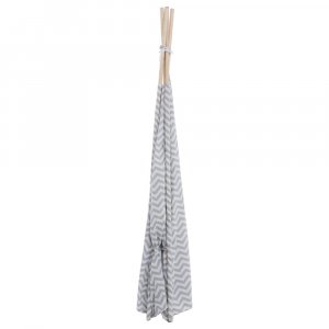 Tipi chevron gris Atmosphera for kids