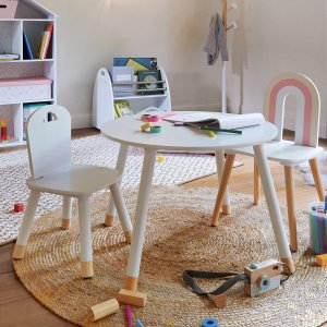 Table enfant douceur blanche Atmosphera for kids