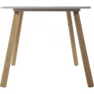 Table enfant douceur blanche étoiles grises Atmosphera for kids