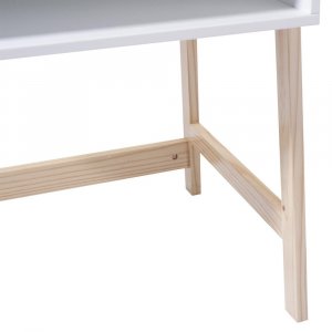 Bureau bois et blanc Atmosphera for kids