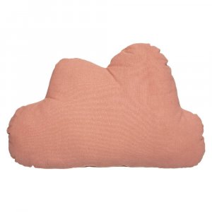 Coussin enfant oya nuage rose terracotta Atmosphera for kids