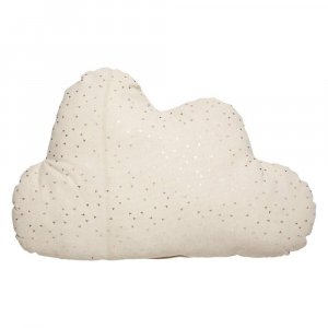 Coussin enfant oya nuage beige Atmosphera for kids